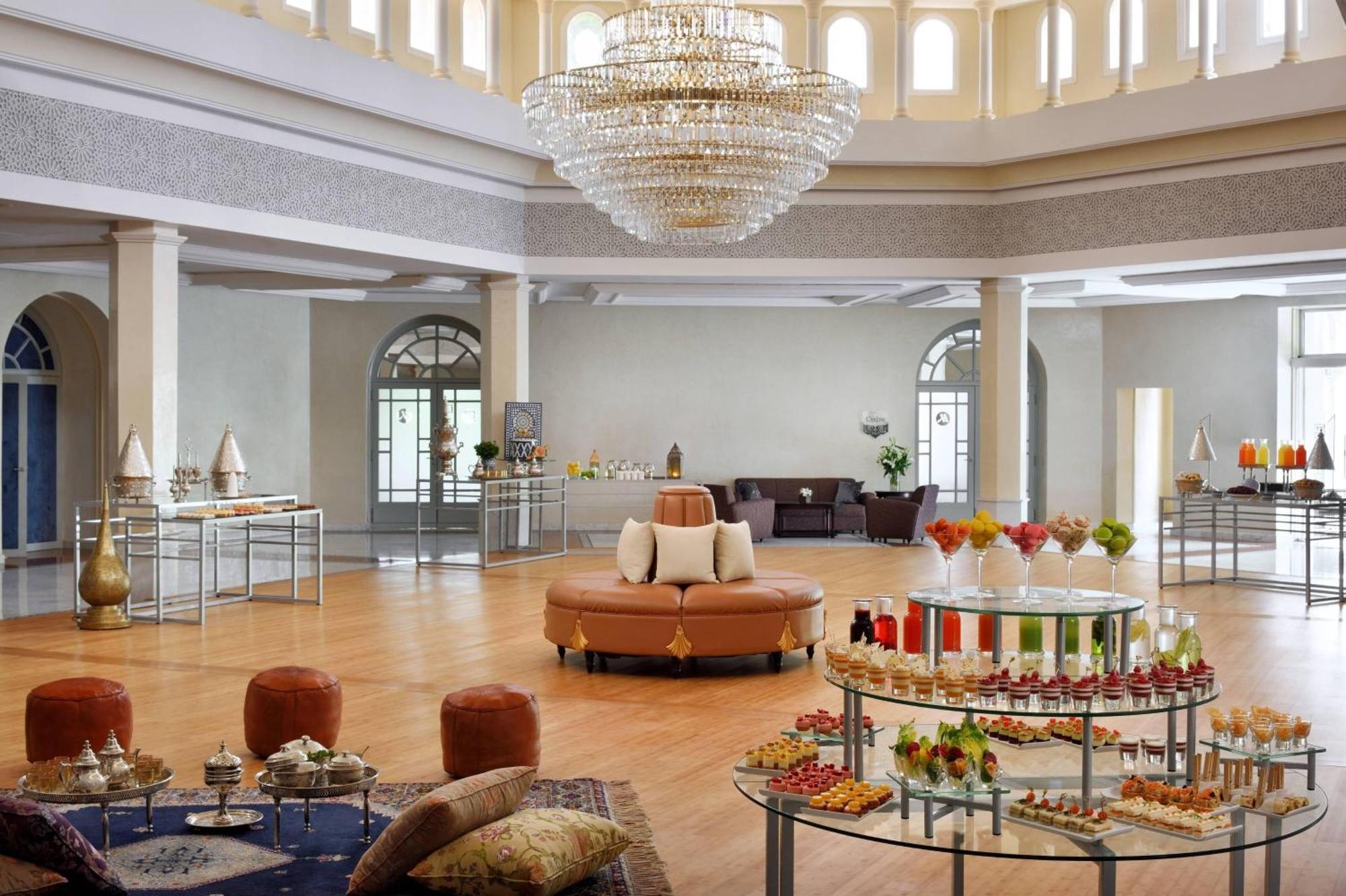 Fes Marriott Hotel Jnan Palace Exterior foto The lobby of the hotel