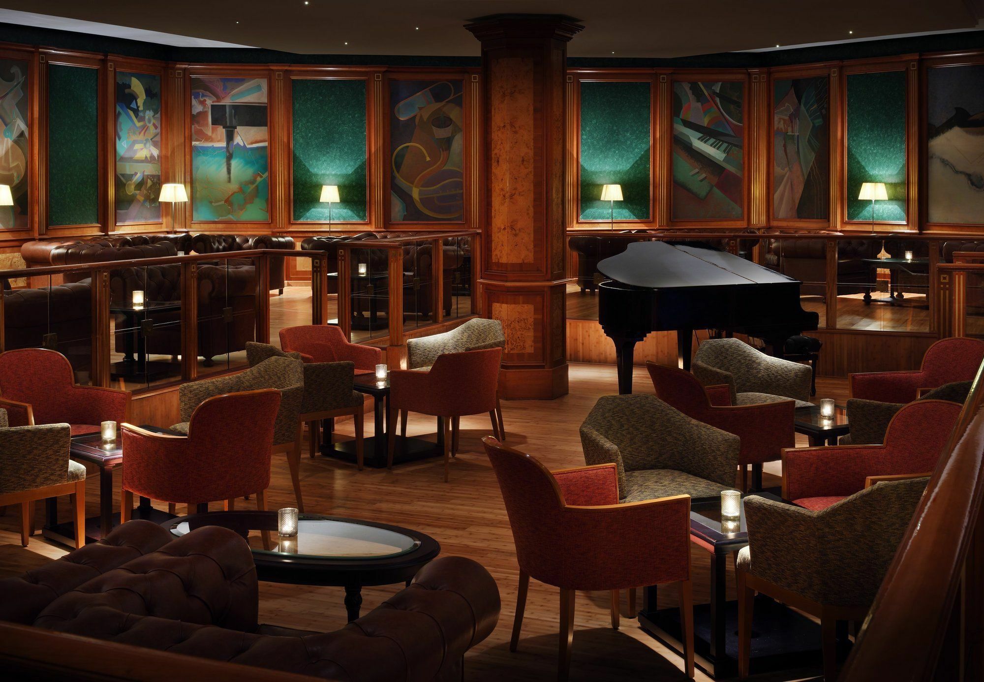 Fes Marriott Hotel Jnan Palace Exterior foto The piano bar at the Four Seasons Hotel, Hong Kong